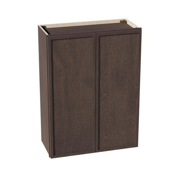 Slim Shaker Wall Cabinet 27" (W2736) · Slim - Mocha - Hero