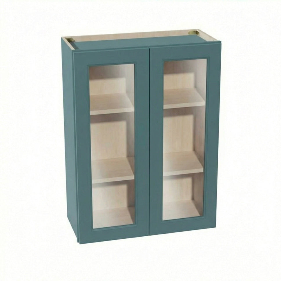 Shaker Glass Door Wall Cabinet 27" (W2736GD) · Tallis