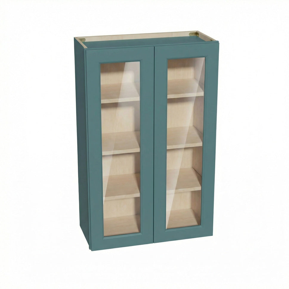 Shaker Glass Door Wall Cabinet 27" (W2742GD) · Tallis