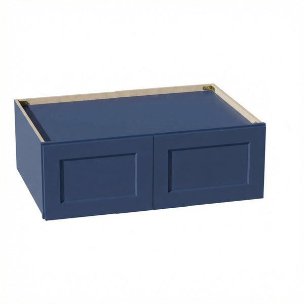 Shaker Bridge Wall Cabinet 30" (W301224) · Ardelle - Blue - Hero
