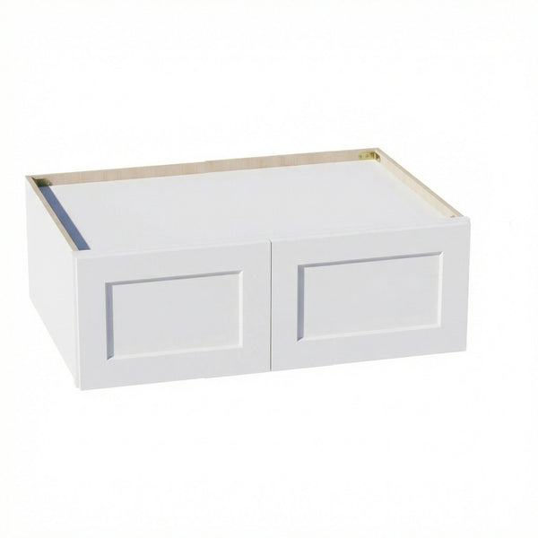 Shaker Bridge Wall Cabinet 30" (W301224) · Ardelle - White - Hero