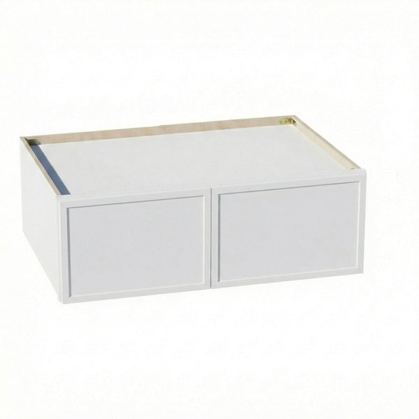 Slim Shaker Bridge Wall Cabinet 30" (W301224) · Slim - Frost - Hero
