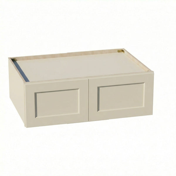 Shaker Bridge Wall Cabinet 30" (W301224) · Tallis - Swan White - Hero