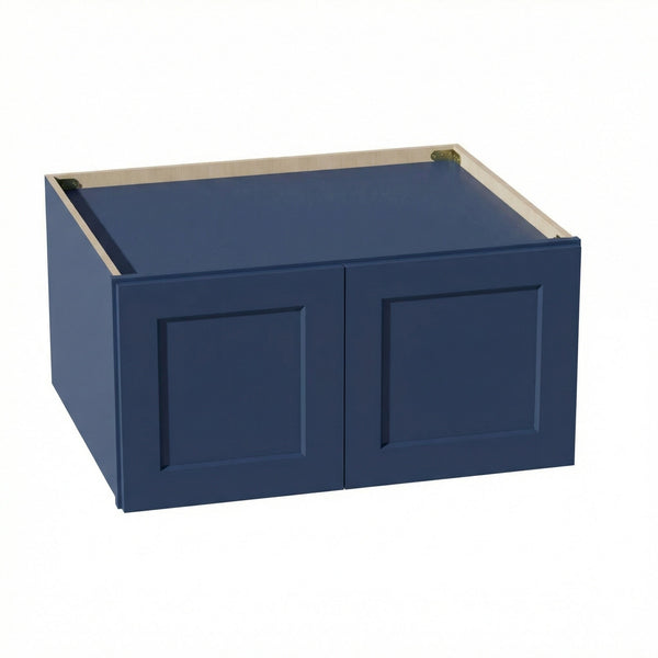 Shaker Bridge Wall Cabinet 30" (W301524) · Ardelle - Blue - Hero