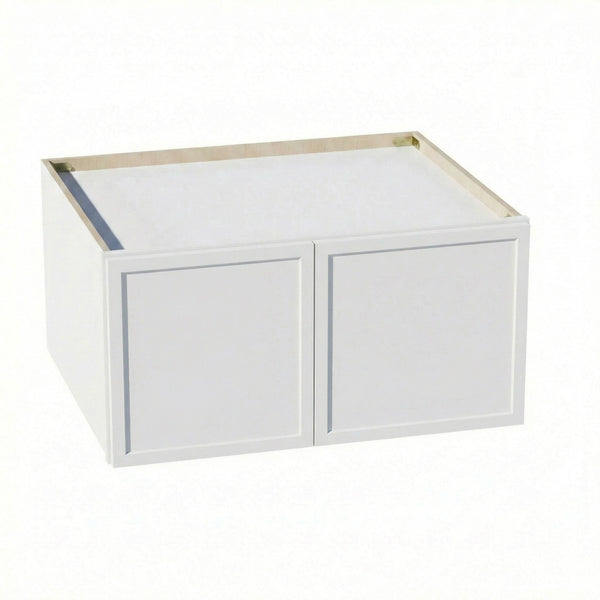 Slim Shaker Bridge Wall Cabinet 30" (W301524) · Slim - Frost - Hero