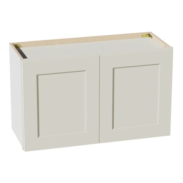 Shaker Bridge Wall Cabinet 30" (W3018) · Tallis - Swan White - Hero