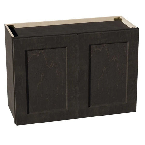 Shaker Bridge Wall Cabinet 30" (W3021) · Ardelle - Charcoal - Hero