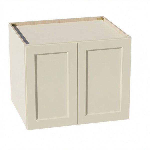 Shaker Bridge Wall Cabinet 30" (W302424) · Tallis - Swan White - Hero