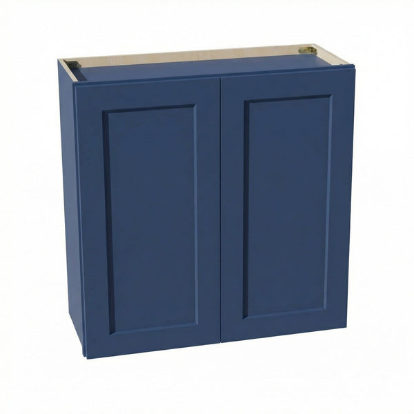 Shaker Wall Cabinet 30" (W3030) · Ardelle - Blue - Hero