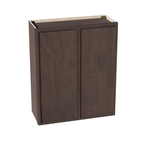 Slim Shaker Wall Cabinet 30" (W3036) · Slim - Mocha - Hero