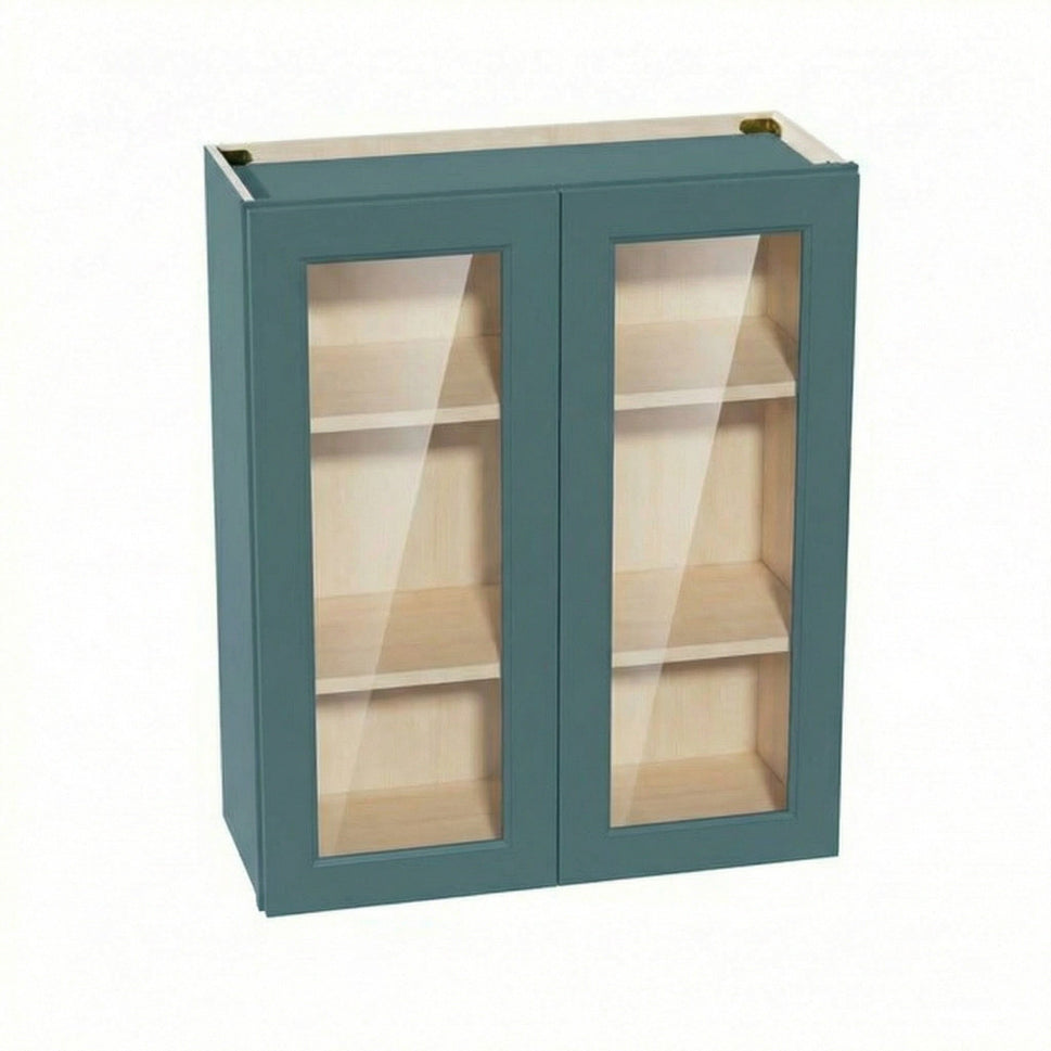 Shaker Glass Door Wall Cabinet 30" (W3036GD) · Tallis