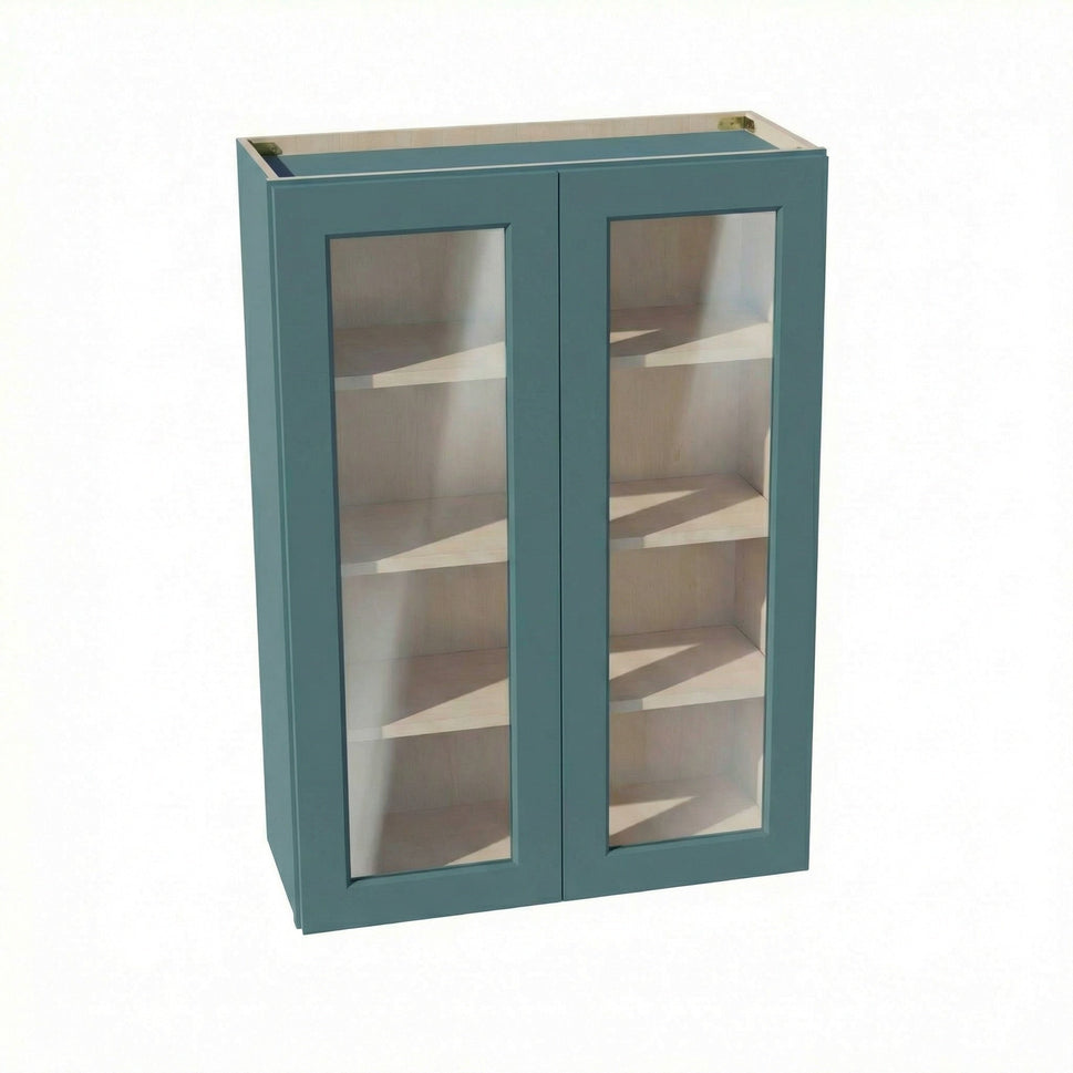 Shaker Glass Door Wall Cabinet 30" (W3042GD) · Tallis