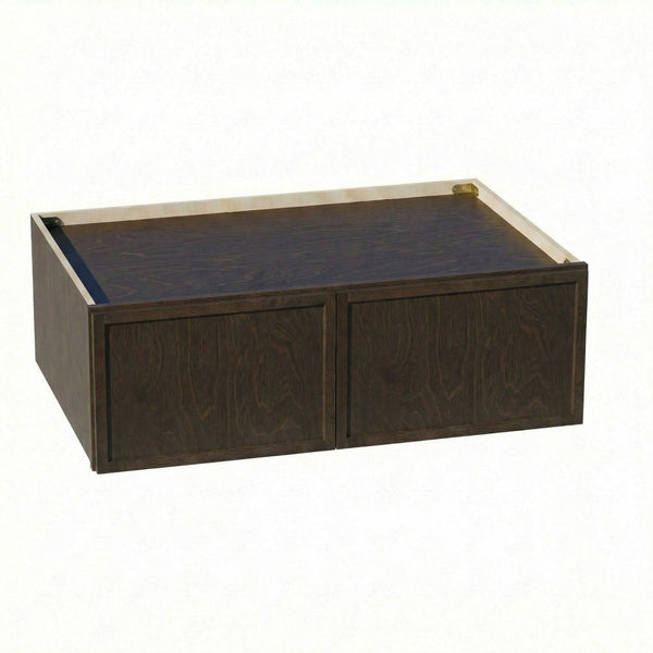 Slim Shaker Bridge Wall Cabinet 31" (W311224) · Slim - Mocha - Hero