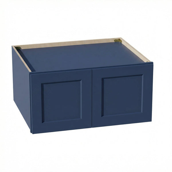 Shaker Bridge Wall Cabinet 31" (W311524) · Ardelle - Blue - Hero