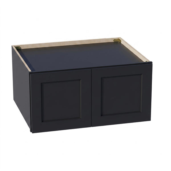 Shaker Bridge Wall Cabinet 31" (W311524) · Ardelle - Ebony - Hero