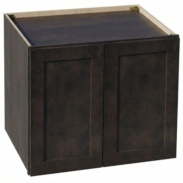 Shaker Bridge Wall Cabinet 30" (W312424) · Ardelle - Charcoal - Hero