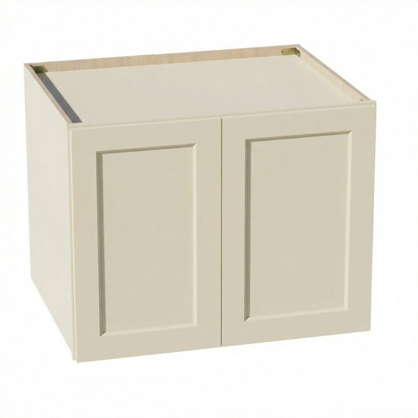 Shaker Bridge Wall Cabinet 30" (W312424) · Tallis - Swan White - Hero