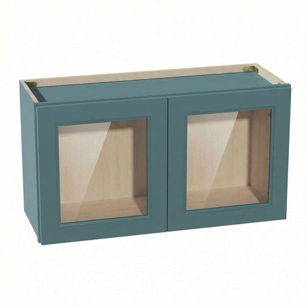 Shaker Bridge Wall Cabinet 33" (W3318GD) · Tallis - Fairy Green - Hero