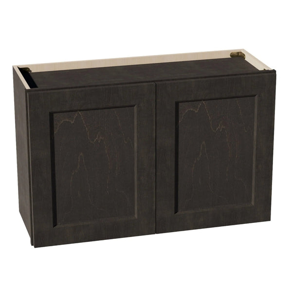 Shaker Bridge Wall Cabinet 33" (W3321) · Ardelle - Charcoal - Hero