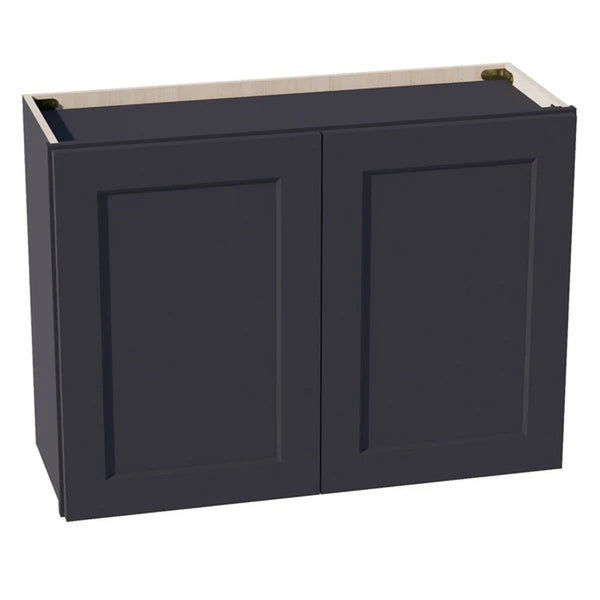 Shaker Bridge Wall Cabinet 33" (W3324) · Ardelle - Ebony - Hero