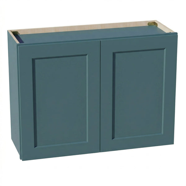 Shaker Bridge Wall Cabinet 33" (W3324) · Tallis - Fairy Green - Hero