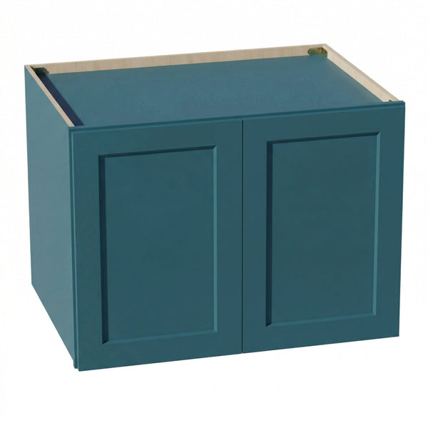 Shaker Bridge Wall Cabinet 33" (W332424) · Tallis - Fairy Green - Hero
