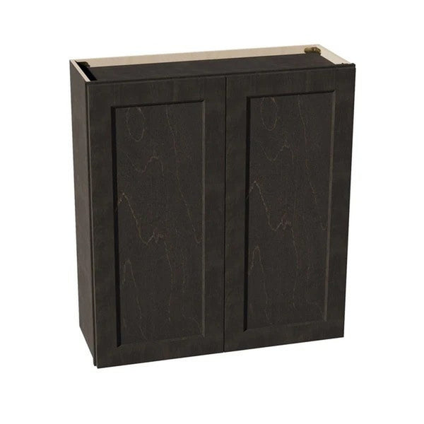 Shaker Wall Cabinet 33" (W3336) · Ardelle - Charcoal - Hero