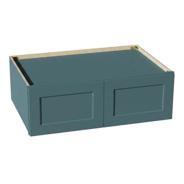 Shaker Bridge Wall Cabinet 36" (W361224) · Tallis - Fairy Green - Hero