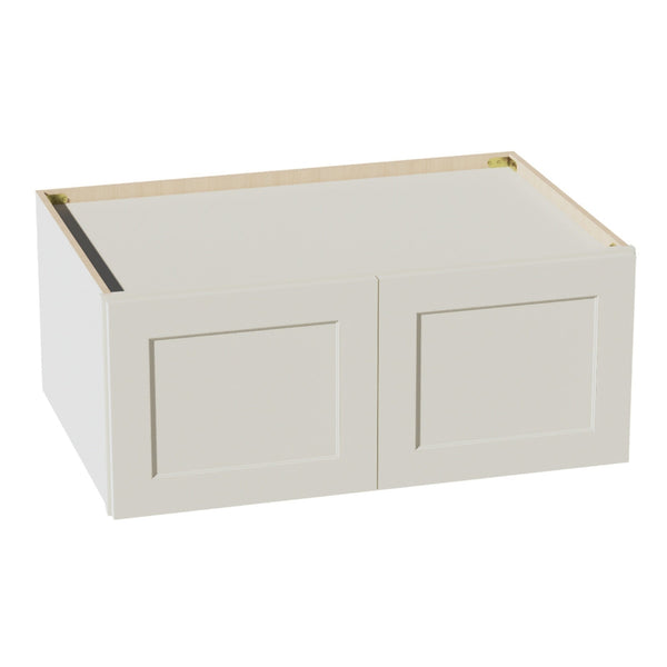 Shaker Bridge Wall Cabinet 36" (W361524) · Tallis - Swan White - Hero