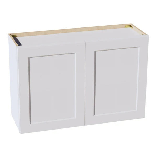 Shaker Bridge Wall Cabinet 36" (W3624) · Ardelle - White - Hero