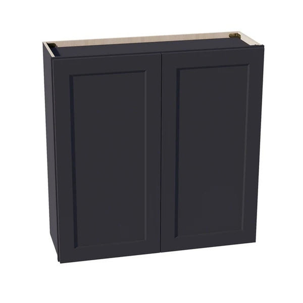 Shaker Wall Cabinet 36" (W3636) · Ardelle - Ebony - Hero