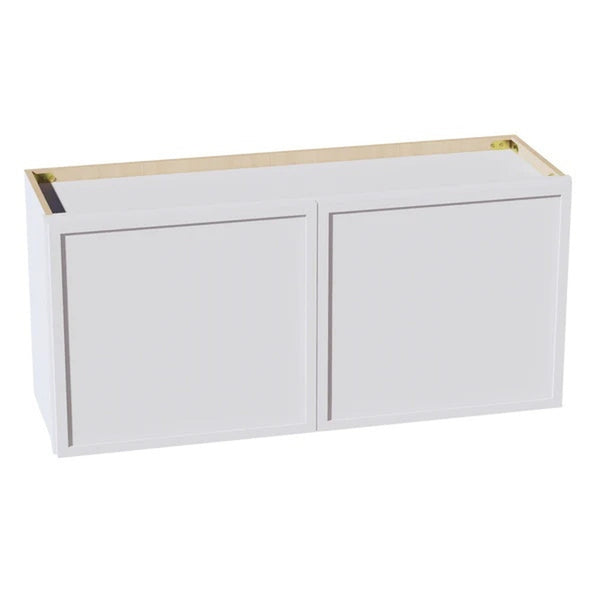 Slim Shaker Bridge Wall Cabinet 39" (W3918) · Slim - Frost - Hero