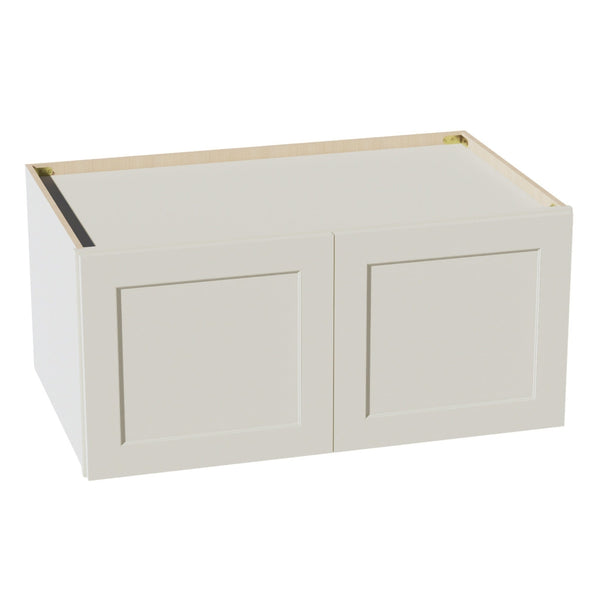 Shaker Bridge Wall Cabinet 39" (W391824) · Tallis - Swan White - Hero