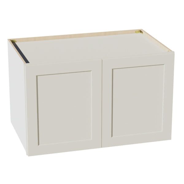 Shaker Bridge Wall Cabinet 39" (W392424) · Tallis - Swan White - Hero