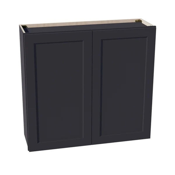 Shaker Wall Cabinet 39" (W3936) · Ardelle - Ebony - Hero