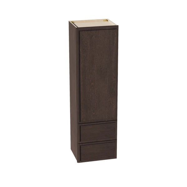 Slim Shaker Wall Cabinet 18" (WD1860) · Slim - Mocha - Hero