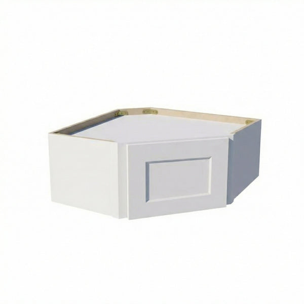 Shaker Corner Wall Cabinet 24" (WDC2412) · Ardelle - White - Hero