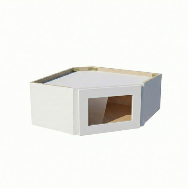 Shaker Corner Wall Cabinet 24" (WDC2412GD) · Ardelle - White - Hero