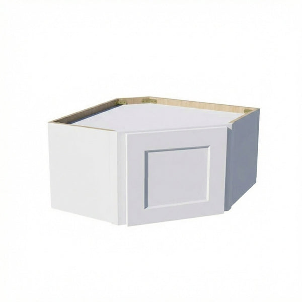 Shaker Corner Wall Cabinet 24" (WDC2415) · Ardelle - White - Hero