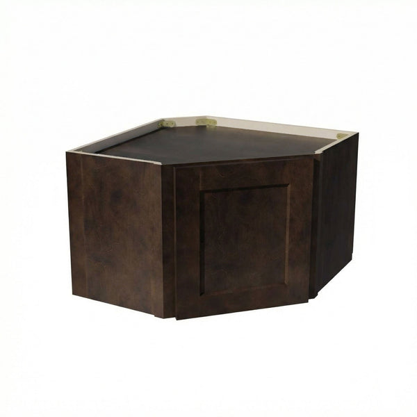 Shaker Corner Wall Cabinet 24" (WDC2418) · Ardelle - Charcoal - Hero