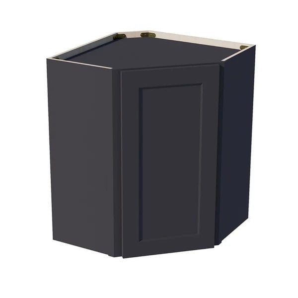 Shaker Corner Wall Cabinet 24" (WDC2430) · Ardelle - Ebony - Hero