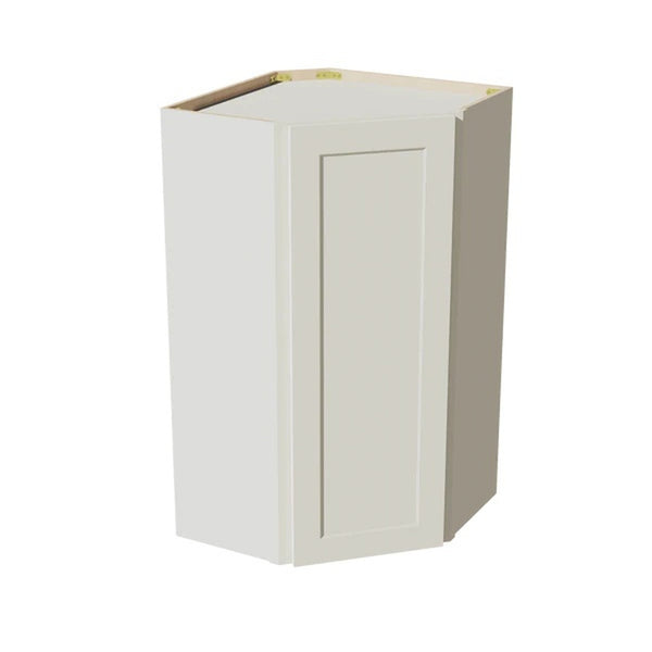 Shaker Corner Wall Cabinet 24" (WDC2442) · Tallis - Swan White - Hero