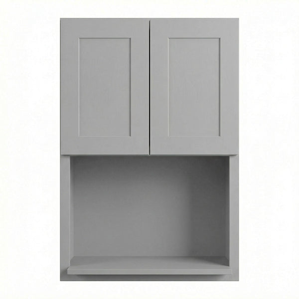 Shaker Microwave Wall Cabinet 27" (WM2736) · Ardelle - Ash - Hero