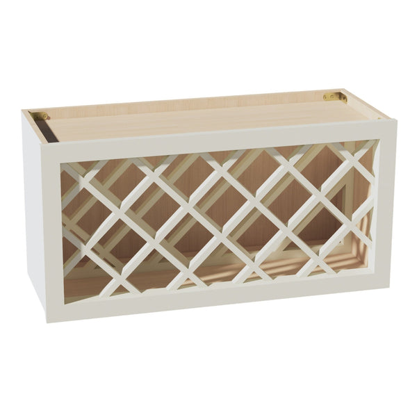 Wine Rack 30" (WR3015) · Tallis - Swan White - Hero