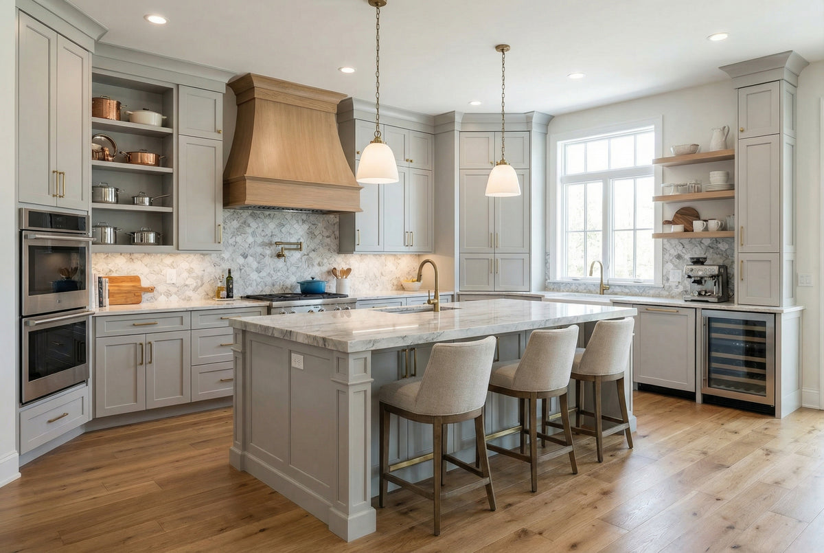 Bright Transitional Kitchen