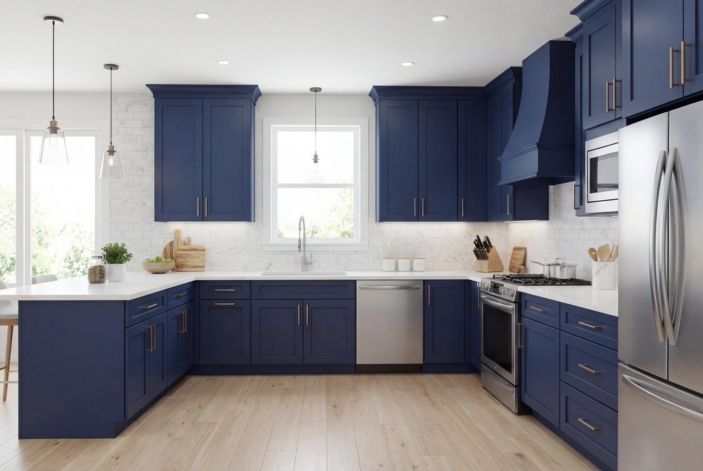 Quik Cabinets WDC2412 Ardelle Blue - Lifestyle 2