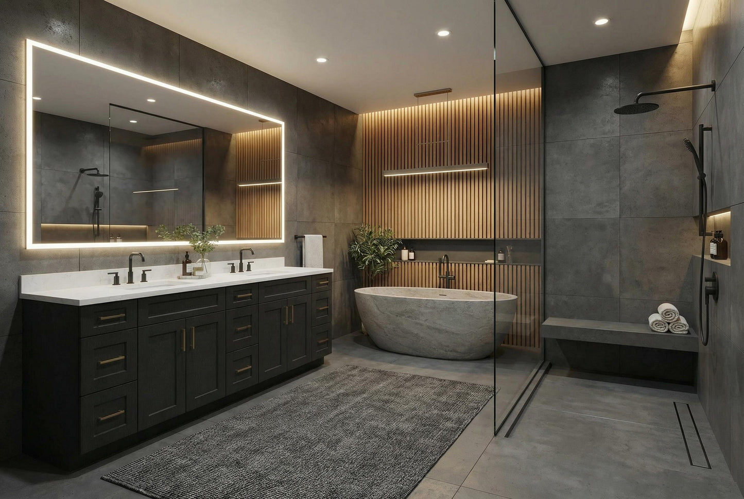 Quik Cabinets VDB1221 Ardelle Charcoal - Lifestyle 2