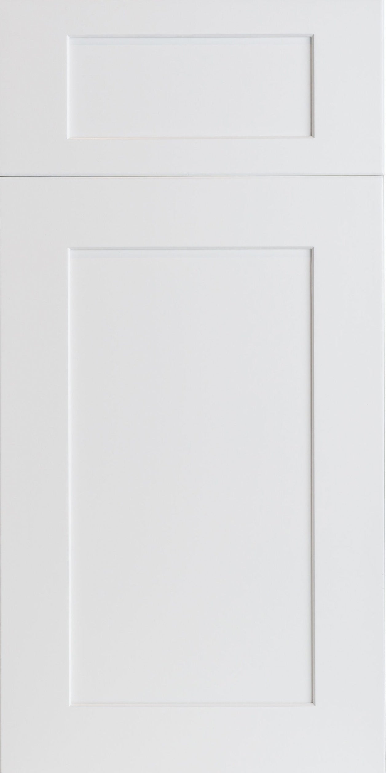 Quik Cabinets W1515GD Ardelle White - Door Close-up