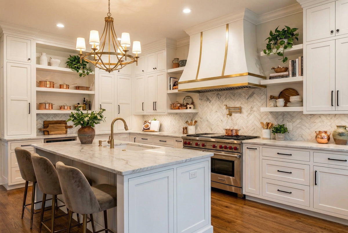 Classic White Chef's Kitchen