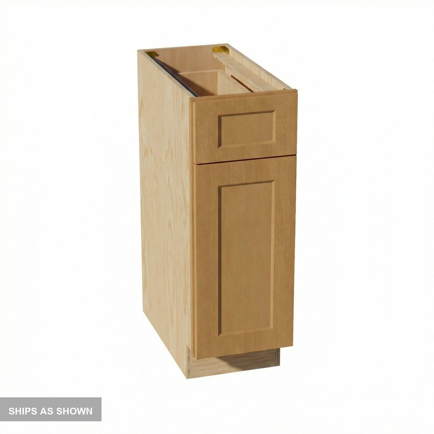 Shaker Base Cabinet 12" (B12) · Ardelle - Timber - Flat Pack